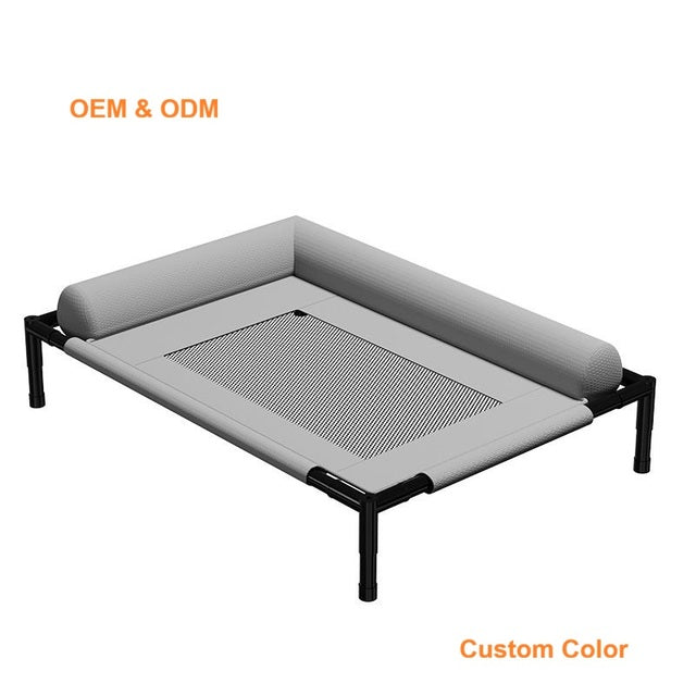 Elevated Mesh Cat Bed - Orange Frame