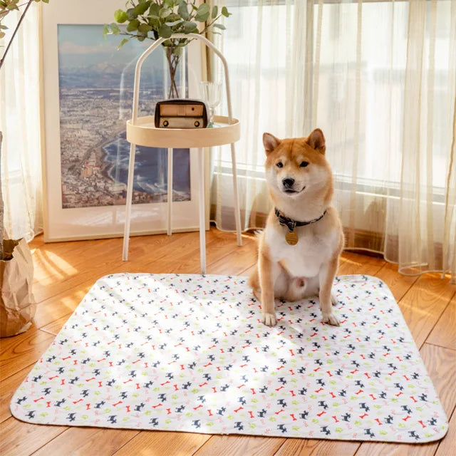 Option B - Reusable Dog Pee Pad with Puppy
