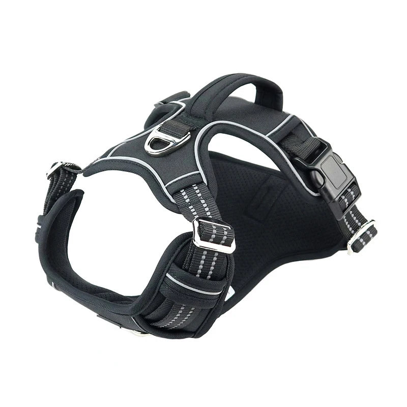 Benepaw No-Pull Dog Harness with Control Handle | No-Choke Reflective Pet Vest | Heavy-Duty Adjustable Outdoor Training Harness for Medium and Large Dogs