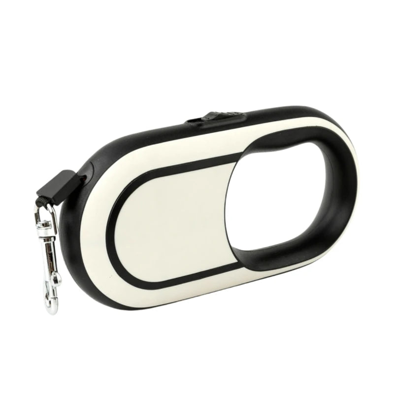 5M Automatic Retractable Dog Leash | Ultra-Compact Portable Pocket Travel Lead | Heavy-Duty Flexible Extension Nylon Traction Ribbon for Cats and Small Dogs