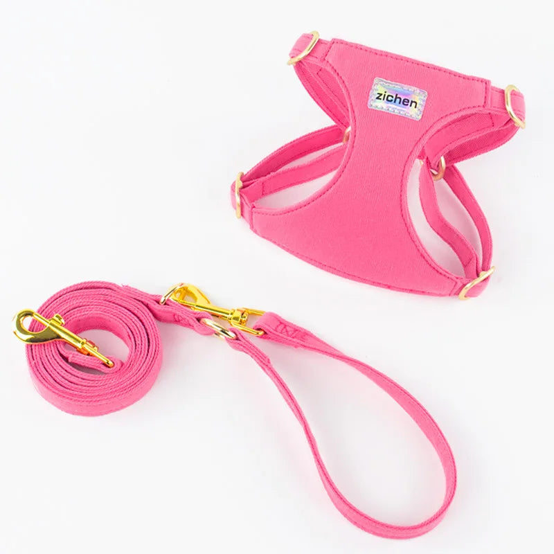 Adjustable Puppy Harness & Leash Set