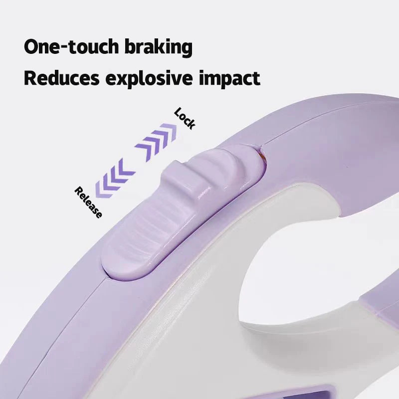 Automatic Retractable Dog Leash 3M 5M | Heavy-Duty Extension Walking Lead with Built-In Poop Bag Dispenser | Modern Ergonomic Traction Rope for Small and Medium Pets