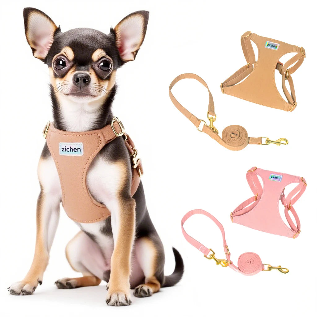Adjustable Puppy Harness & Leash Set