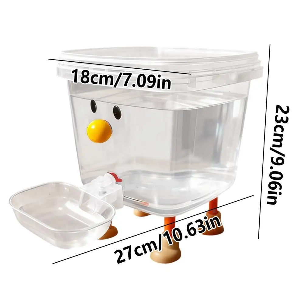 Automatic Pet Water Fountain | 3L/5L Large Capacity Auto Cat & Dog Drinker | Cute Smiley Face Design Transparent Circulating Fresh Water Dispenser Bowl