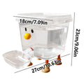 Automatic Pet Water Fountain | 3L/5L Large Capacity Auto Cat & Dog Drinker | Cute Smiley Face Design Transparent Circulating Fresh Water Dispenser Bowl