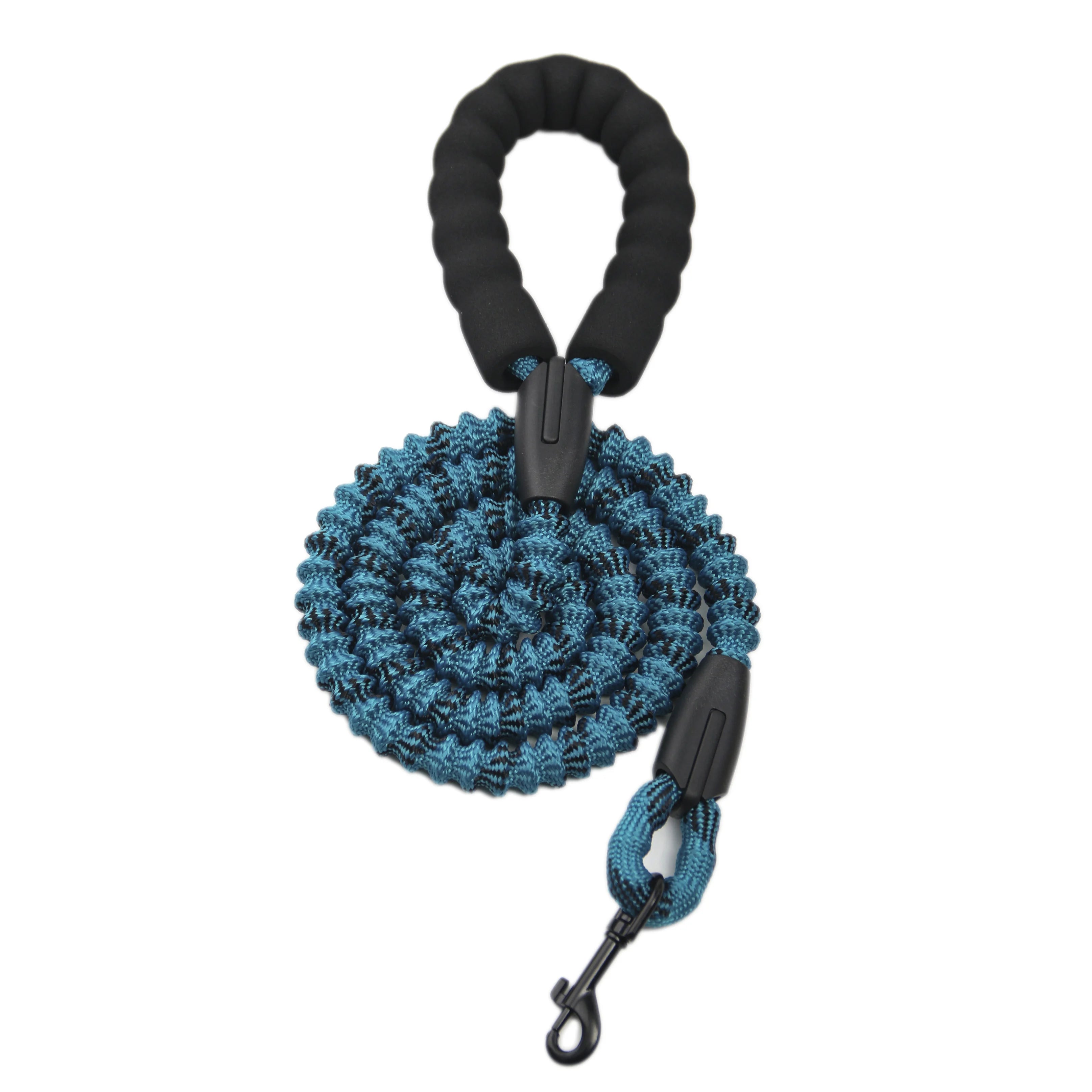 Ultra-Light Hollow Nylon Rope Dog Leash | Heavy-Duty No-Pull Shock Absorbing Training Lead | Durable Climbing Rope Traction Cord for Small Medium and Large Dogs