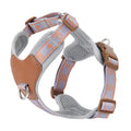 Breathable Reflective Dog Chest Strap Harness | Adjustable Suede Soft Leather No-Pull Vest | Step-In Comfort Padded Walking Harness for Small to Medium Dogs