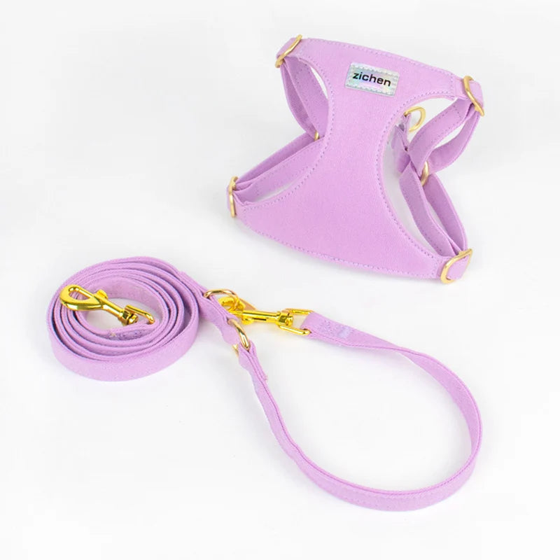 Adjustable Puppy Harness & Leash Set