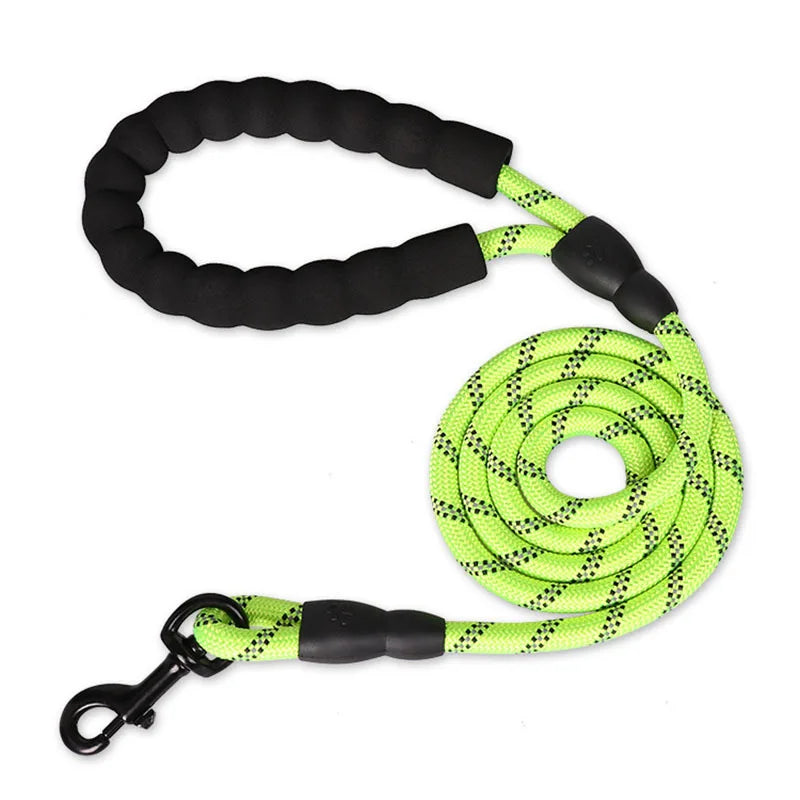 Heavy Duty Reflective Dog Leash with Soft Handle
