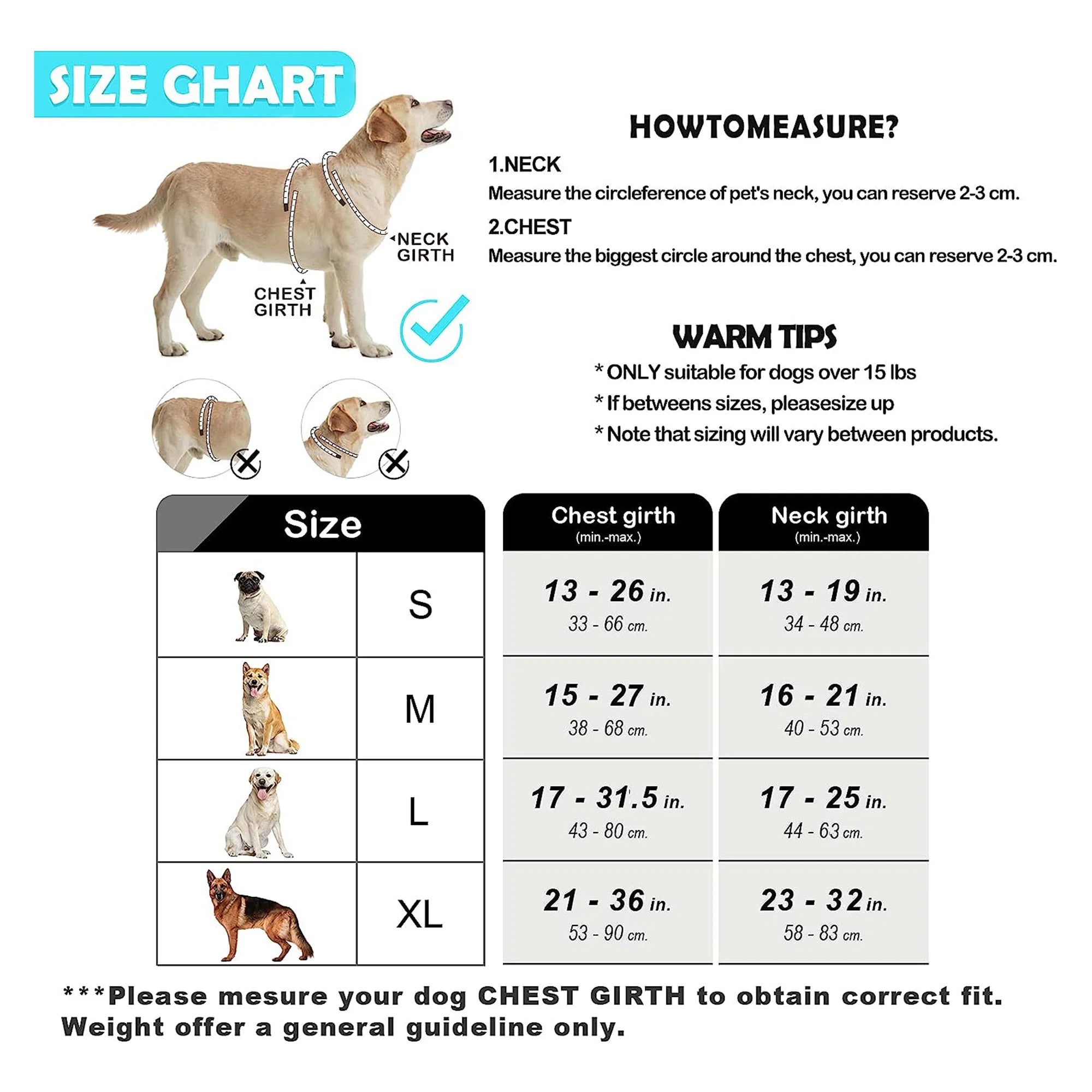 No-Pull Dog Harness with Easy Control Handle | Adjustable Soft Padded Pet Vest | Heavy-Duty Breathable Reflective Outdoor Walking Harness for Medium to Large Dogs