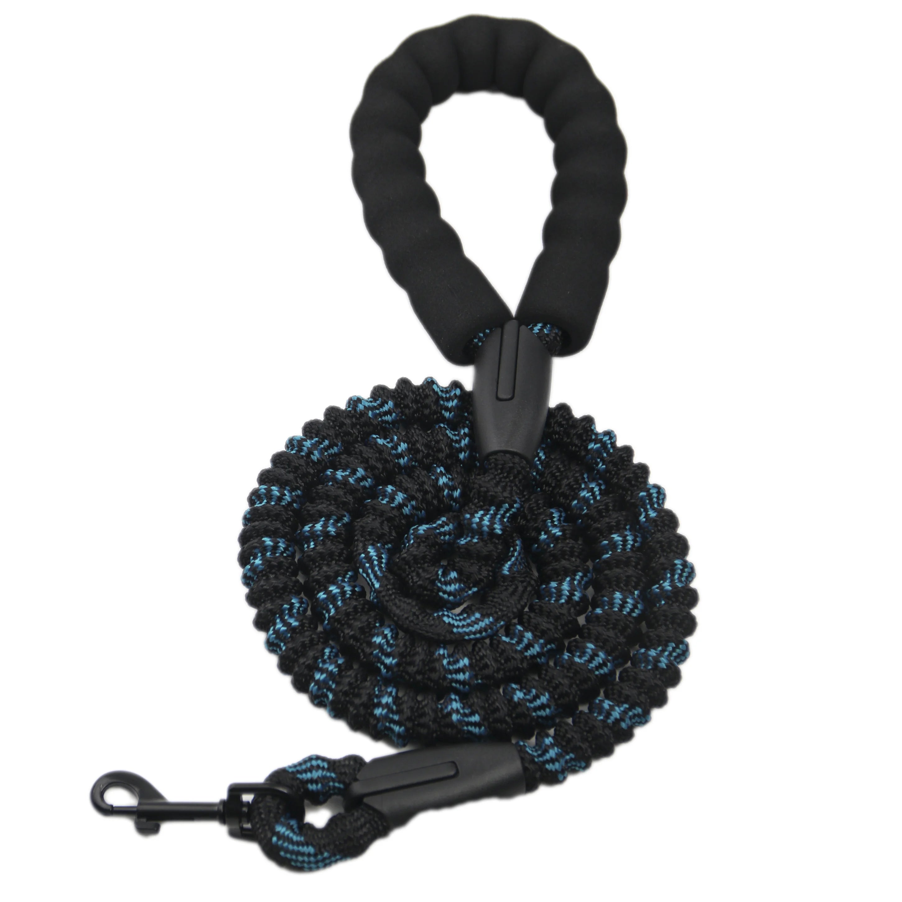 Ultra-Light Hollow Nylon Rope Dog Leash | Heavy-Duty No-Pull Shock Absorbing Training Lead | Durable Climbing Rope Traction Cord for Small Medium and Large Dogs