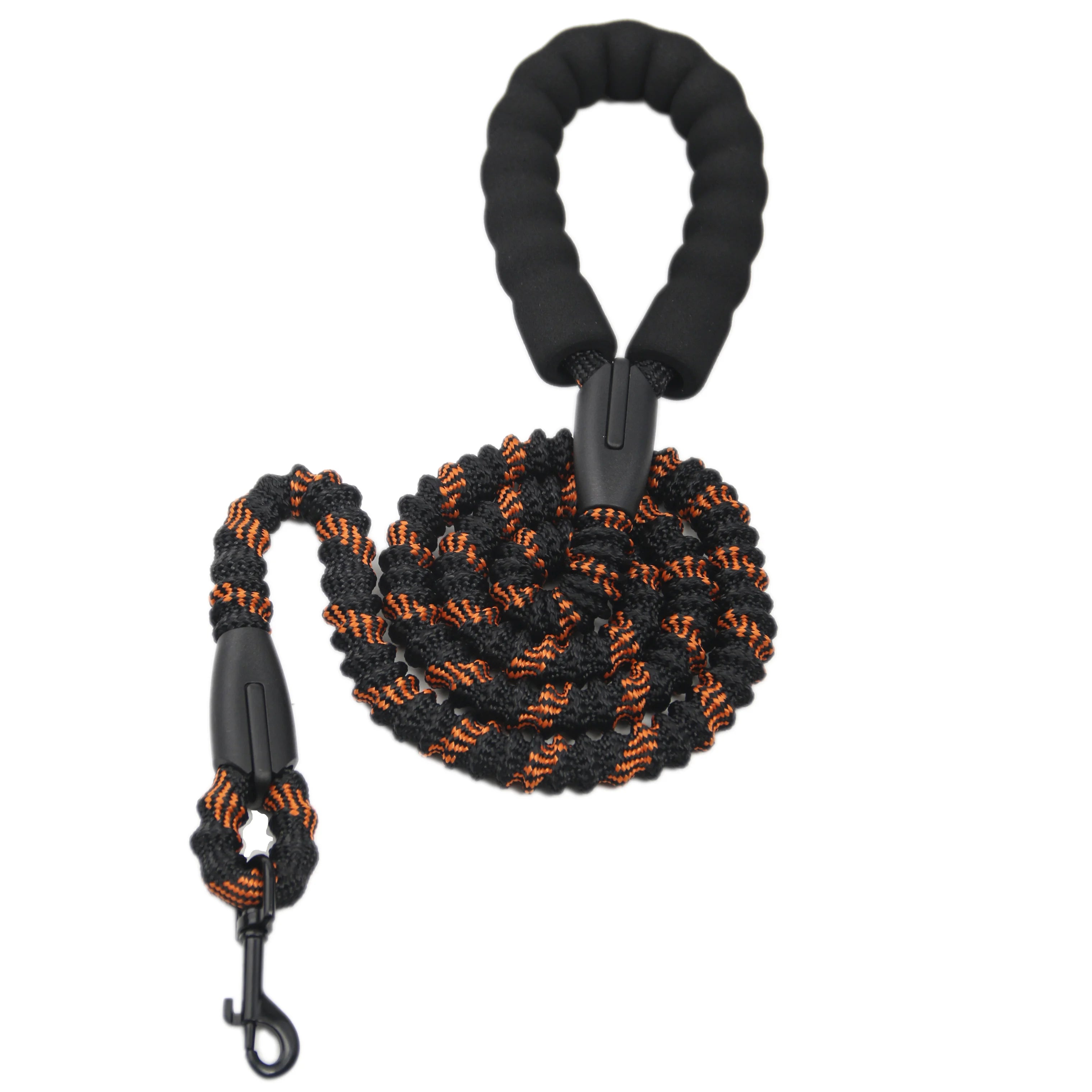 Ultra-Light Hollow Nylon Rope Dog Leash | Heavy-Duty No-Pull Shock Absorbing Training Lead | Durable Climbing Rope Traction Cord for Small Medium and Large Dogs