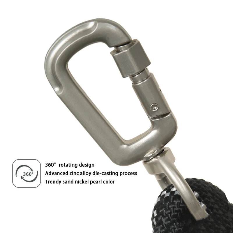 Reflective Rope Dog Leash with Padded Handle