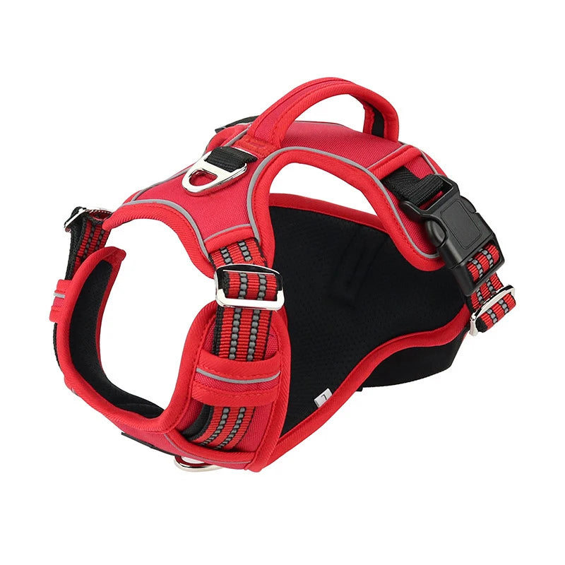 Benepaw No-Pull Dog Harness with Control Handle | No-Choke Reflective Pet Vest | Heavy-Duty Adjustable Outdoor Training Harness for Medium and Large Dogs