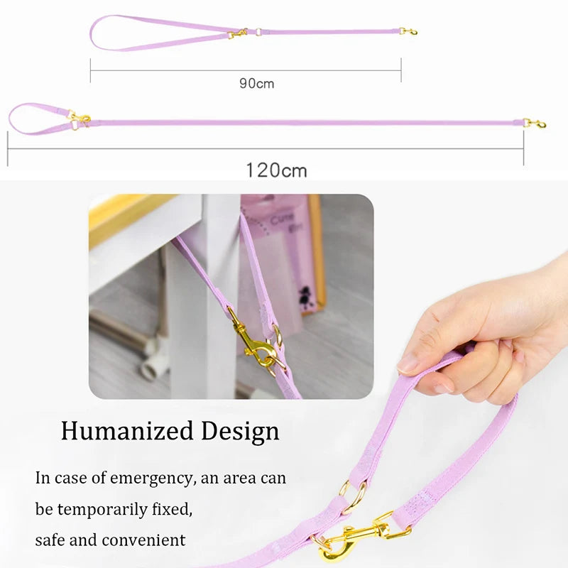 Adjustable Puppy Harness & Leash Set