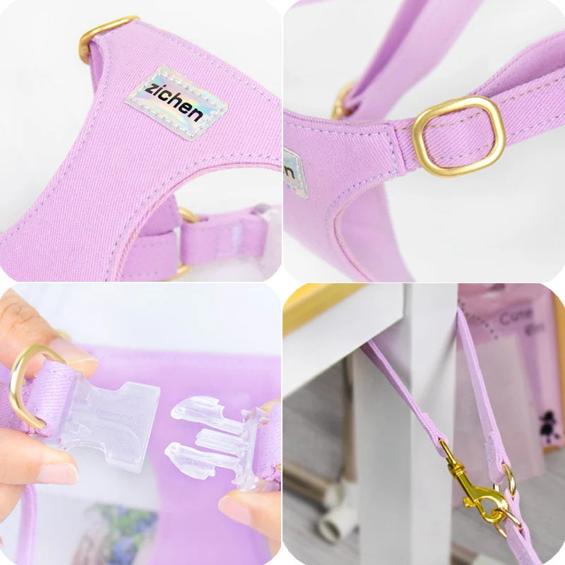 Adjustable Puppy Harness & Leash Set