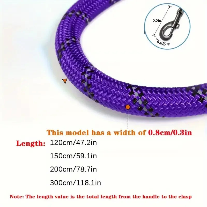 Heavy Duty Reflective Dog Leash with Soft Handle