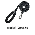 Reflective Rope Dog Leash with Padded Handle