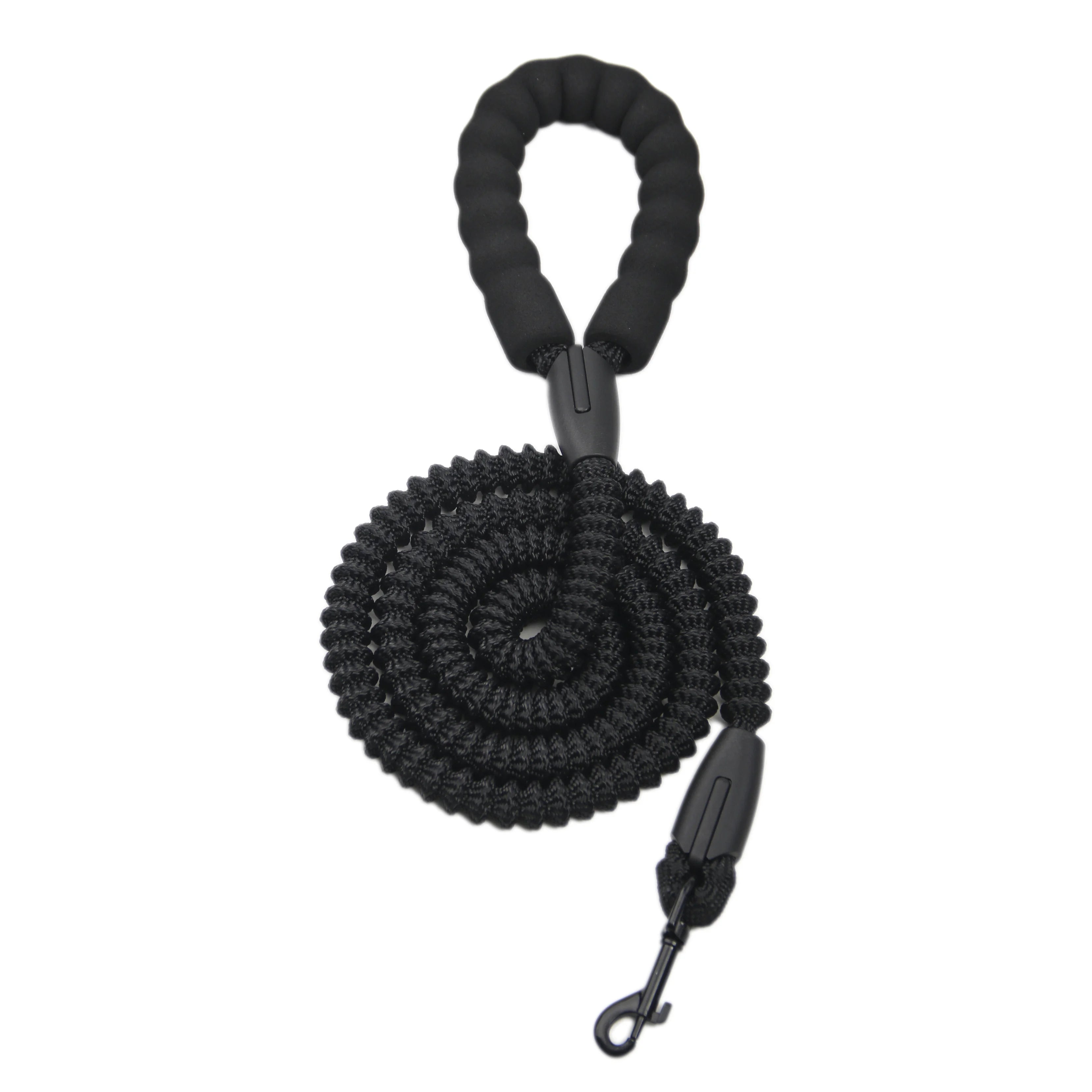 Ultra-Light Hollow Nylon Rope Dog Leash | Heavy-Duty No-Pull Shock Absorbing Training Lead | Durable Climbing Rope Traction Cord for Small Medium and Large Dogs