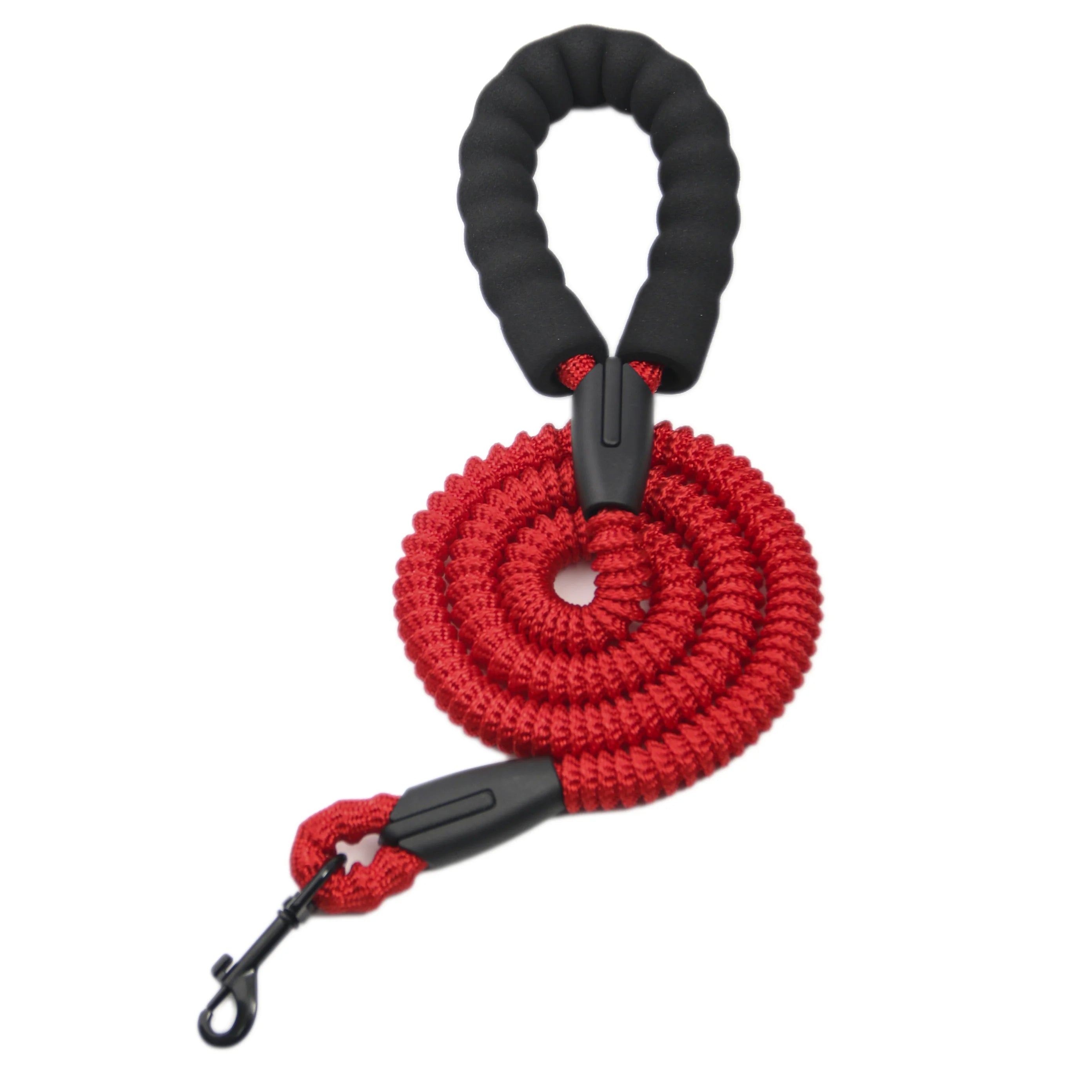 Ultra-Light Hollow Nylon Rope Dog Leash | Heavy-Duty No-Pull Shock Absorbing Training Lead | Durable Climbing Rope Traction Cord for Small Medium and Large Dogs