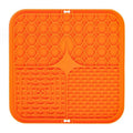 Silicone Dog Lick Mat | Slow Feeder Pet Food Plate with Strong Suction Cups | Distraction Pad for Bathing, Grooming, and Anxiety Relief for Dogs and Cats