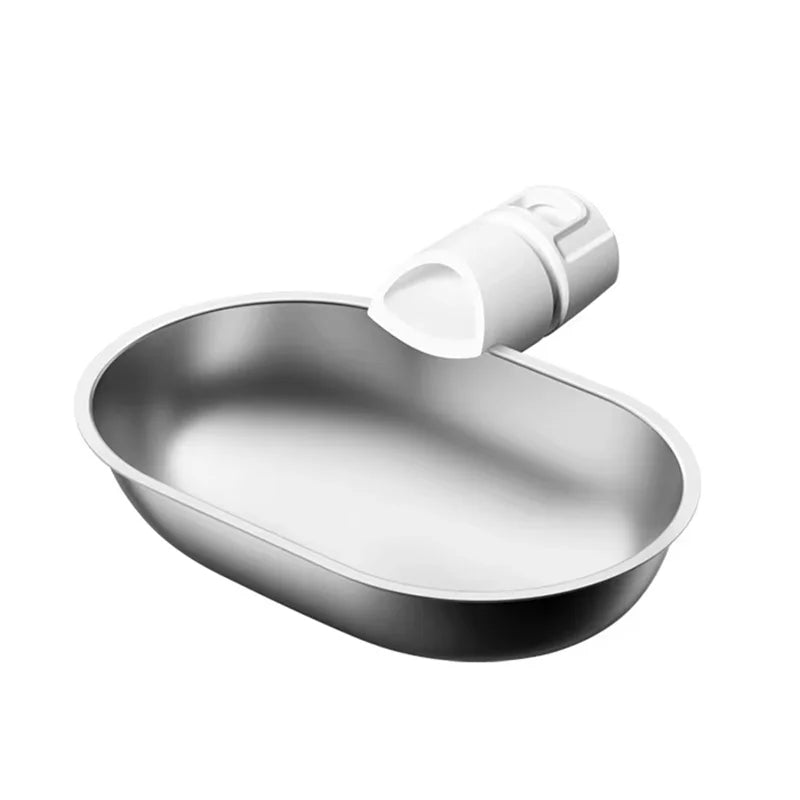 Wireless Cat Water Fountain | Unplugged Automatic Moving Water Dispenser | Battery Operated Ultra-Silent Circulating Filtering Drinker Bowl for Cats and Dogs
